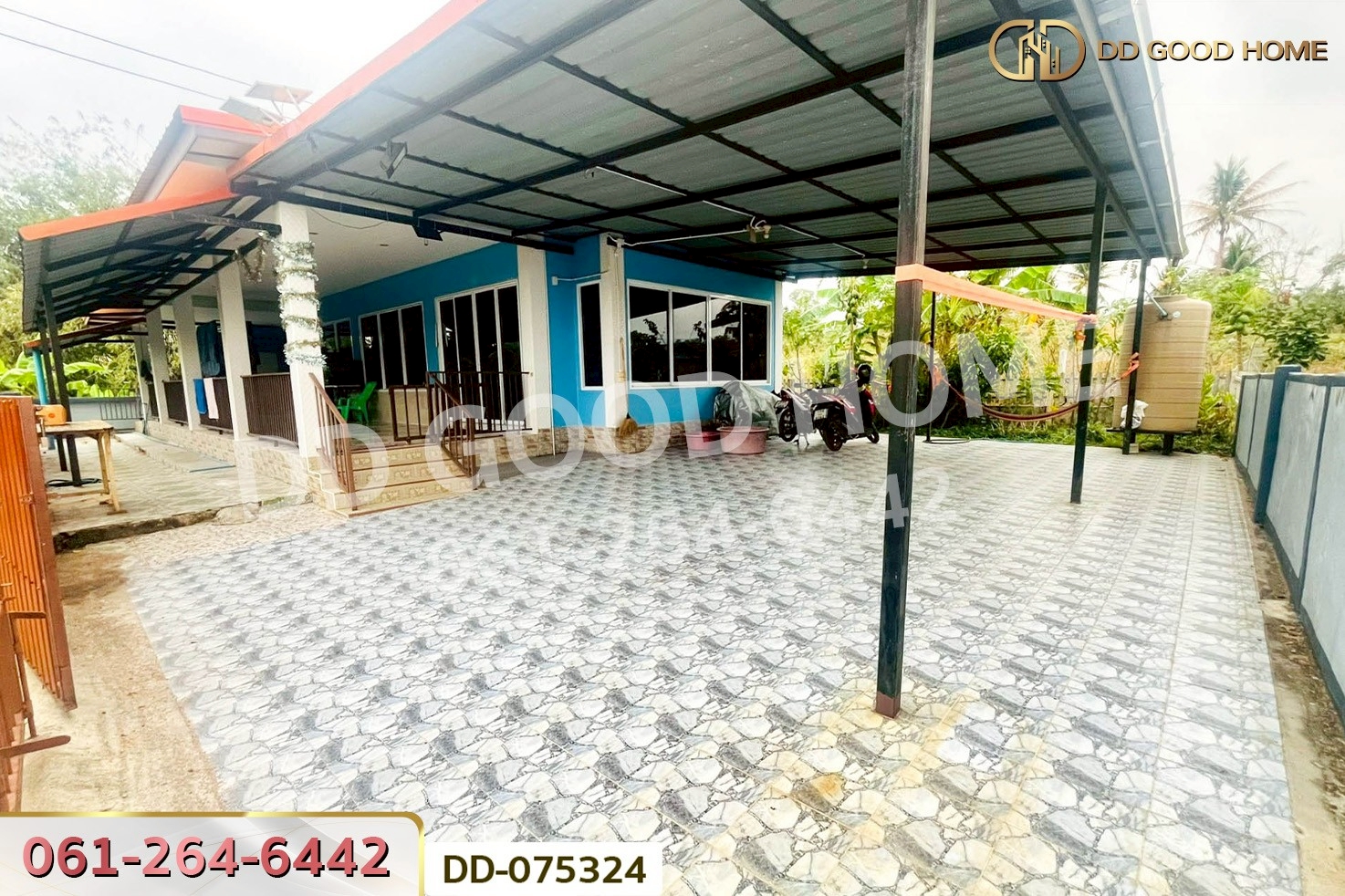 DD-075324 บ้านเดี่ยว หนองขาม ศรีราชา ชลบุรี ใกล้สนามบินหนองค้อ